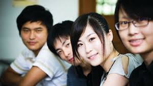 Jovens crentes chineses